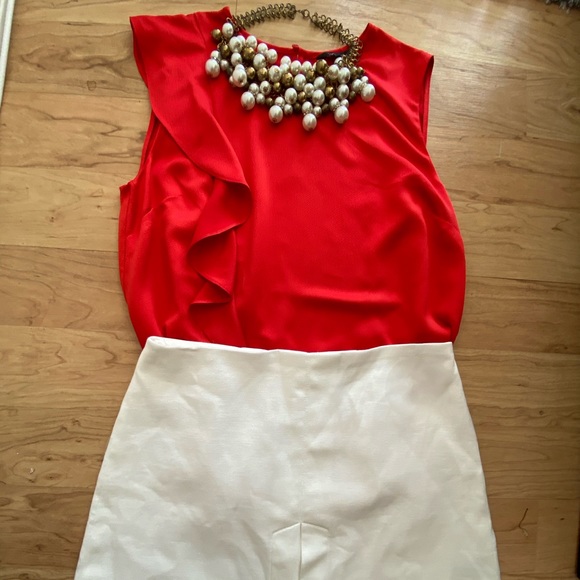 RW & Co, Red blouse, size M - Picture 1 of 7